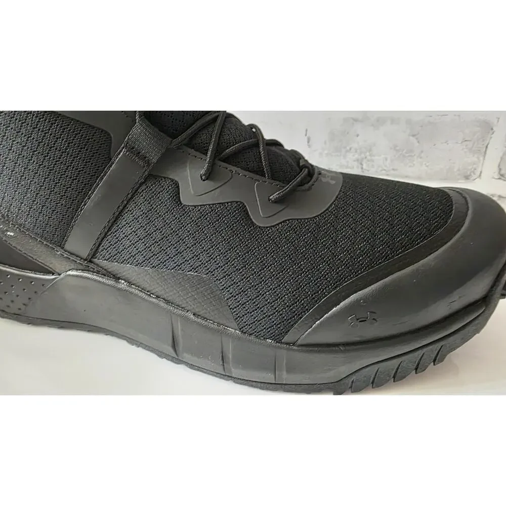 Under Armour UA Micro G Valsetz Shoes Mens Size 14 Black Tactical 3023746-001